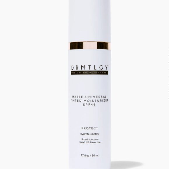 DRMTLGY Matte Universal Tinted Moisturizer SPF 46 Brand New - Picture 1 of 6